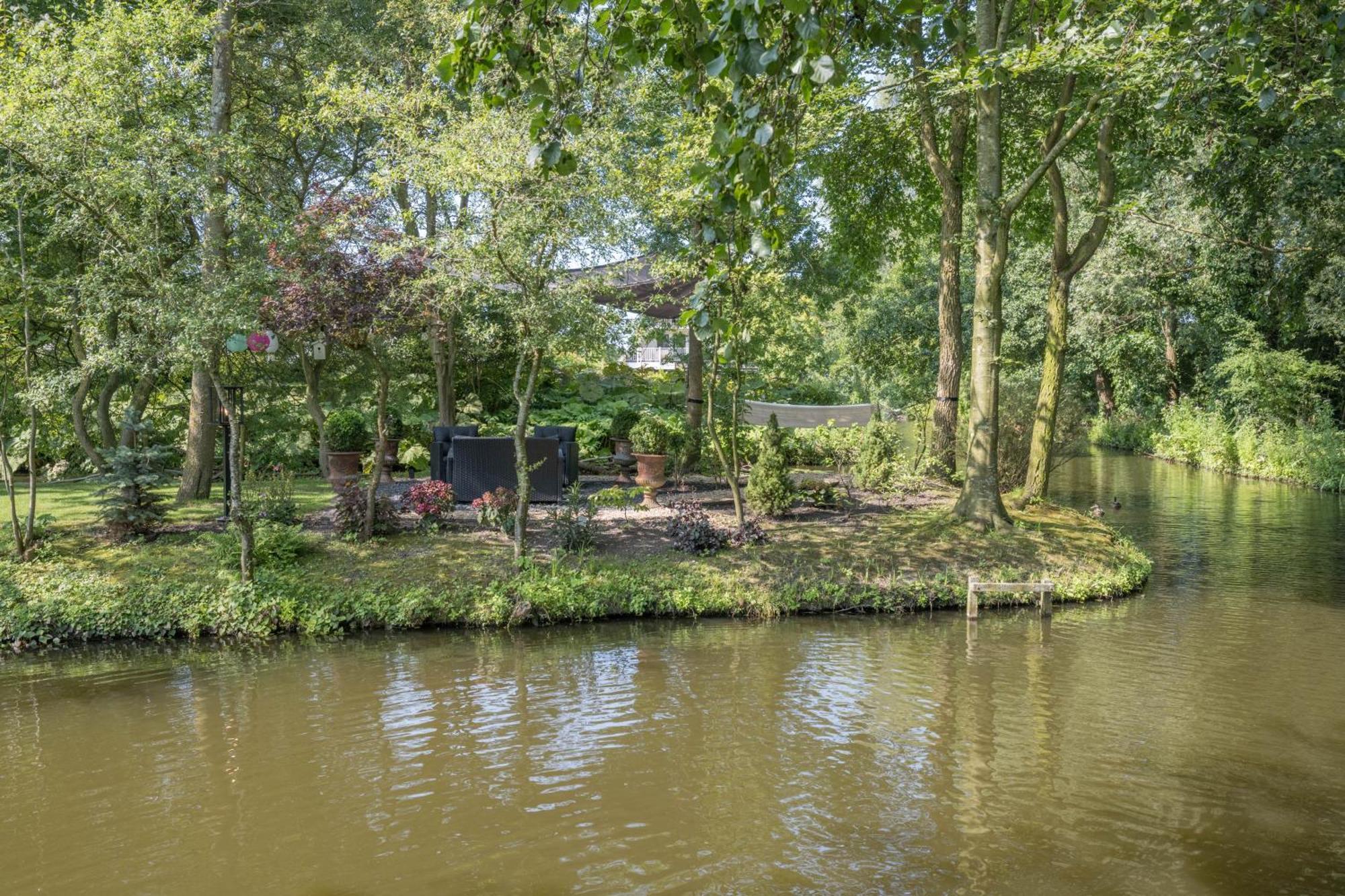 Villa 't Kleine eiland Zuid-Scharwoude Exterior foto